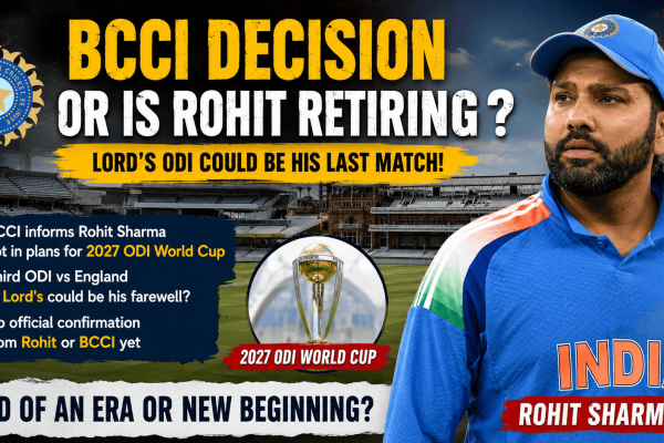 BCCI decision or is Rohit retiring