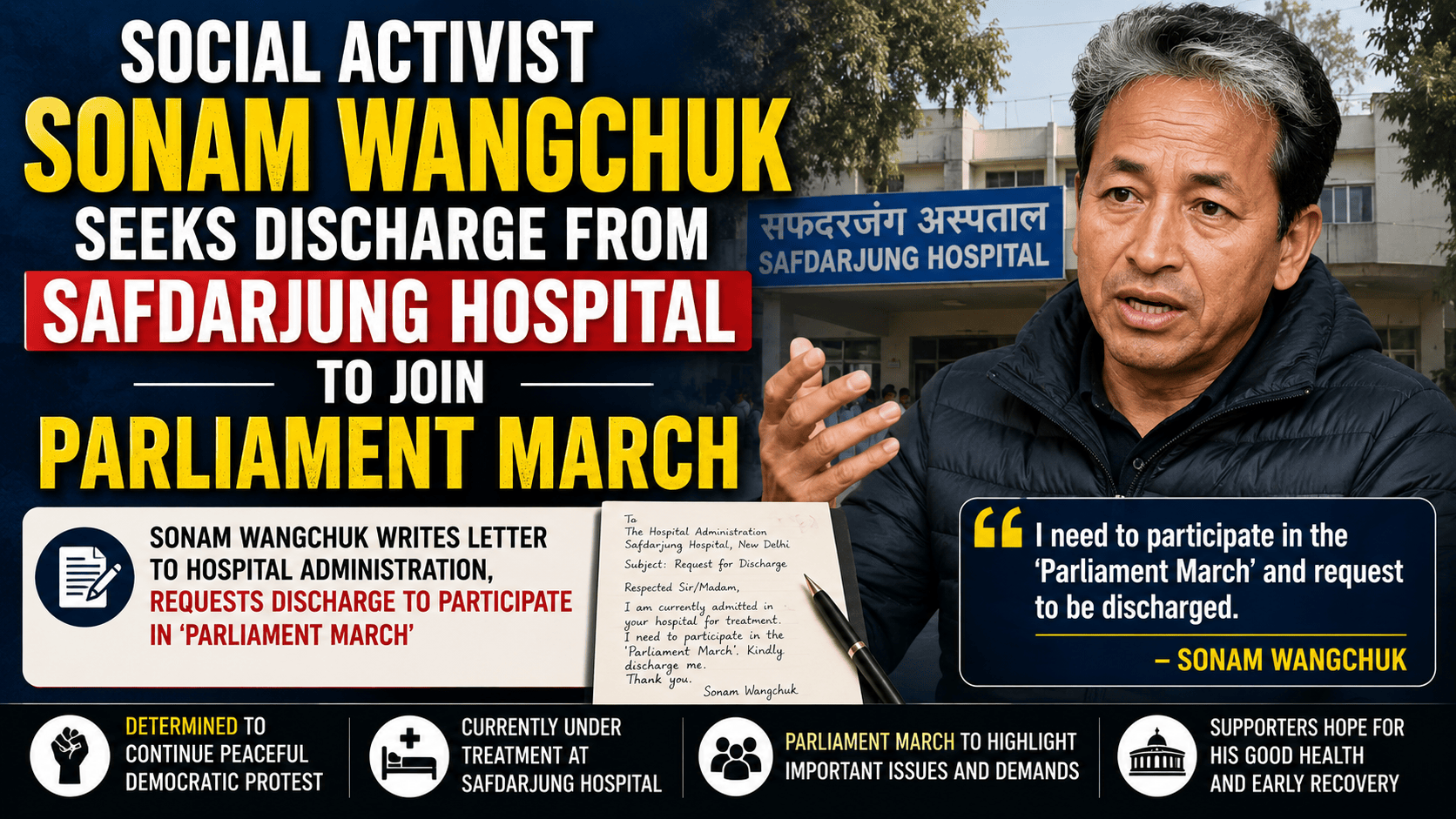 Social activist Sonam Wangchuk