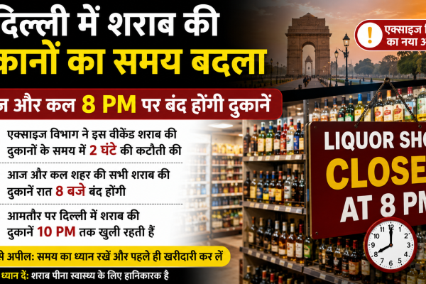 Liquor Shops closed in Delhi