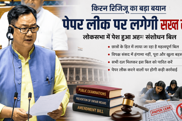 Kiran Rijiji Say Amendment Bill