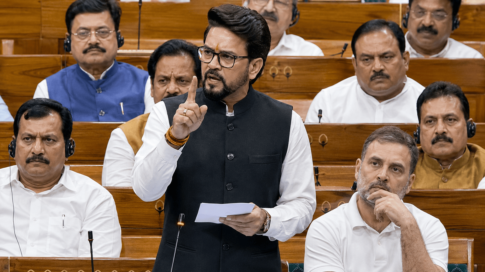 Anurag Thakur Attack Rahul Gandhi