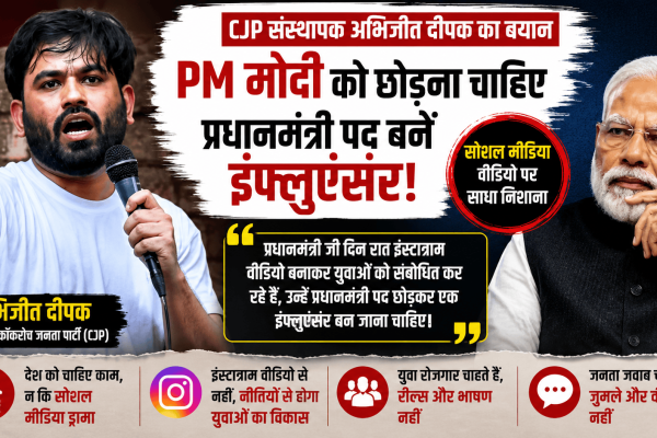 CJP Founder say about PM Modi