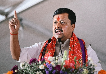 BJP President Nitin Navin in UP