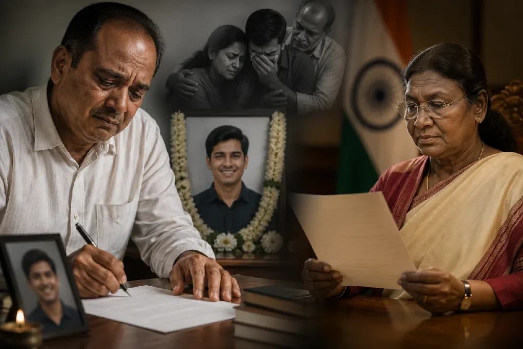 Ketan father wrote a letter to POI