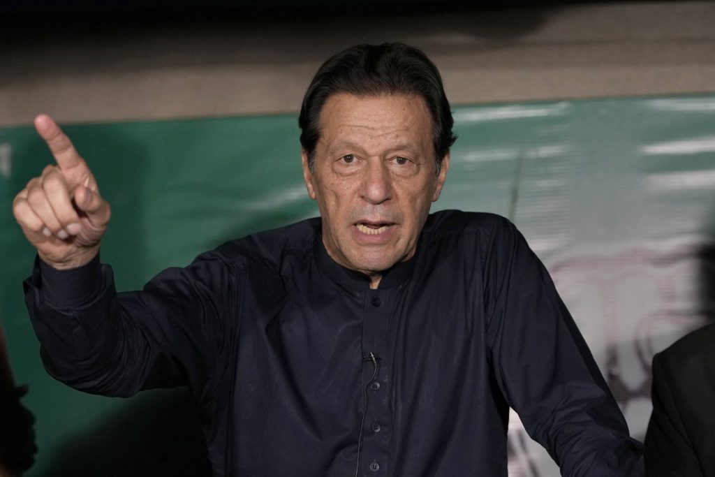 Former Pak PM Imran Khan party