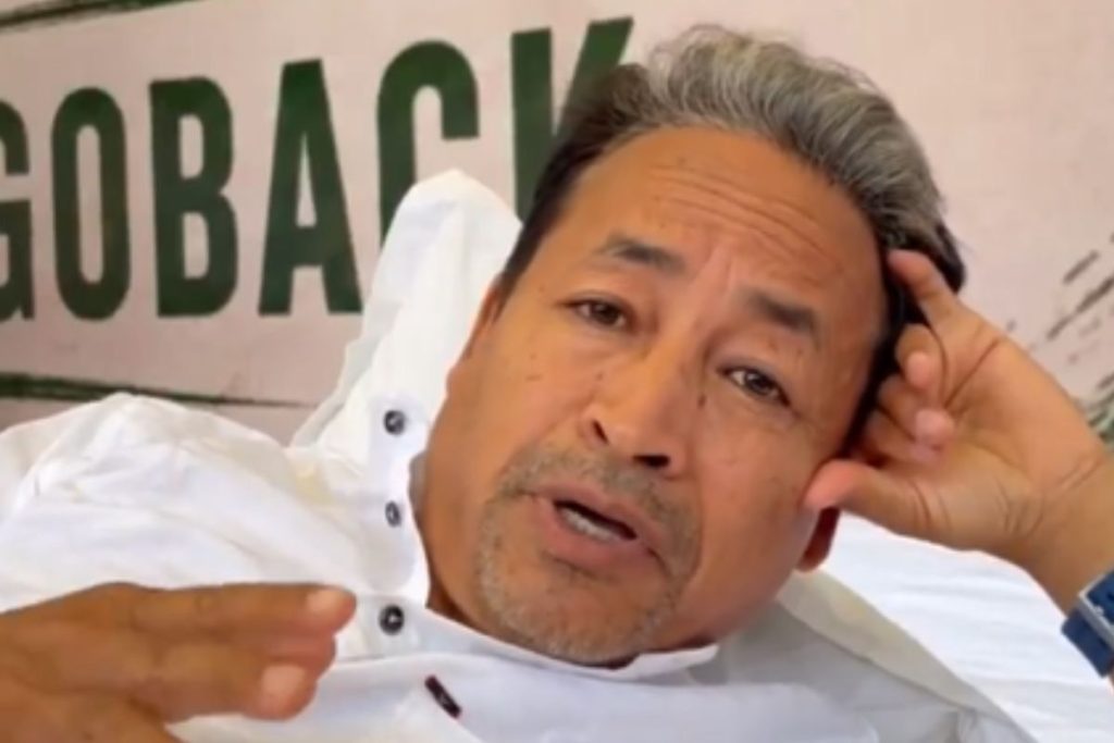Sonam Wangchuk Protest in Delhi