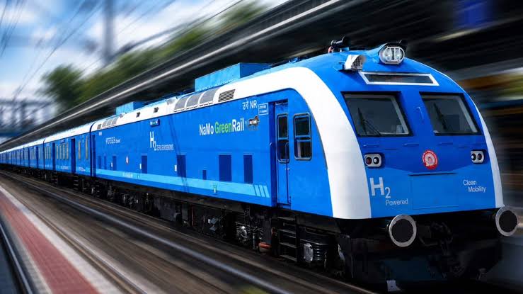 PM Modi Flags first hydrogen train