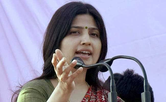 Dimple Yadav reacts sharply