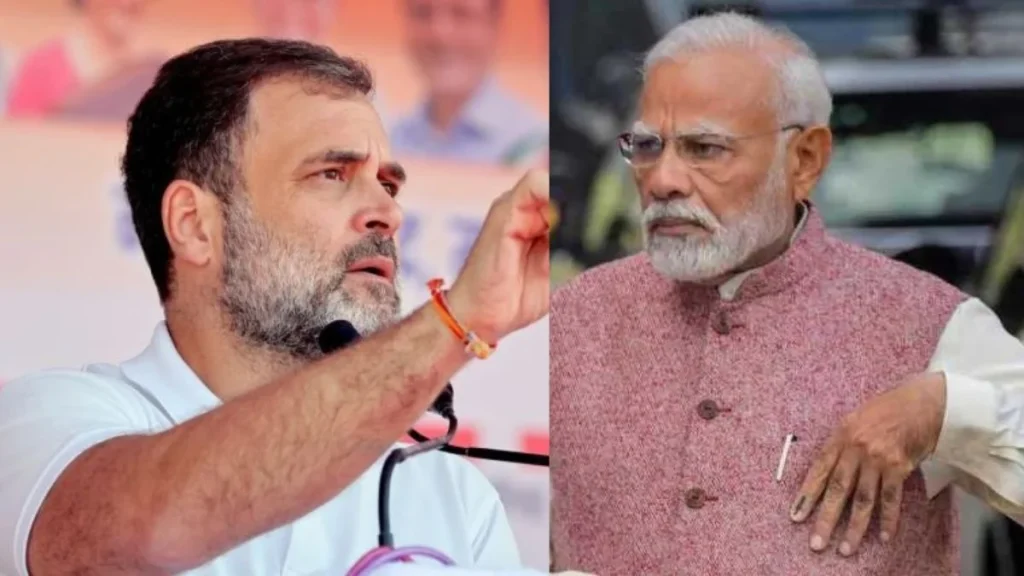 Rahul Gandhi accused PM Modi