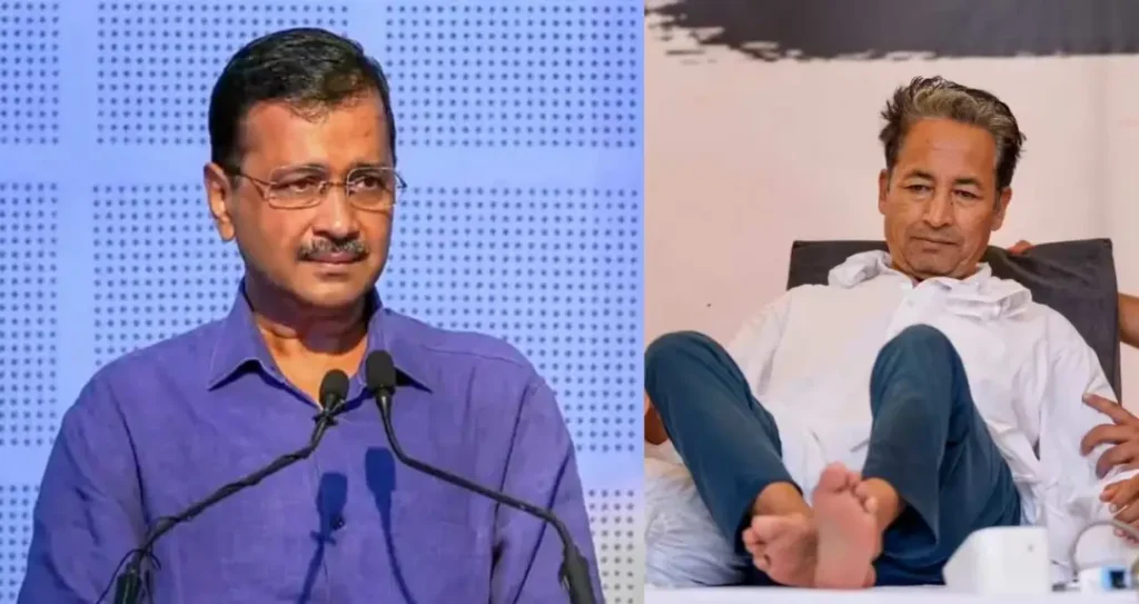 Arvind Kejriwal Meets Sonam Wangchuk