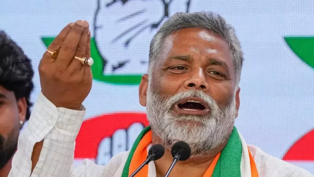 Independent MP Pappu Yadav