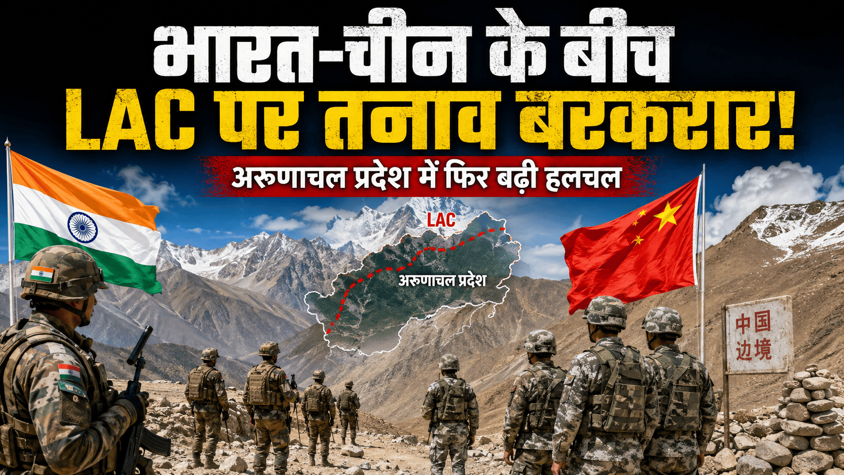 Stand off India China LAC