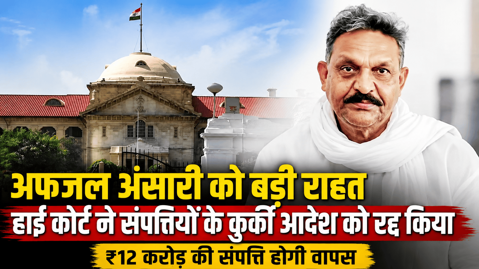 MP Afzal Ansari gets relief