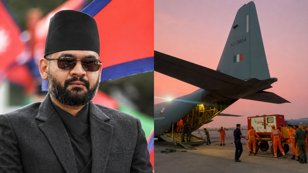 India has helping to Nepal