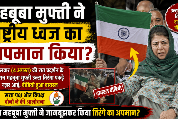 Mufti insulted the national flag
