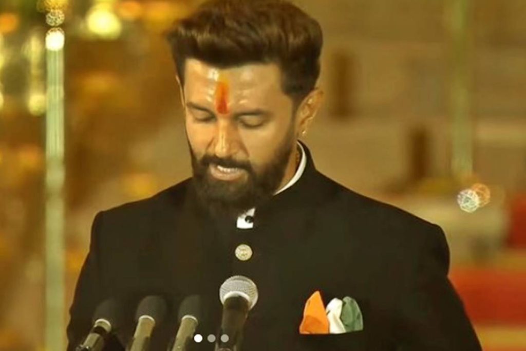 Minister Chirag Paswan expressed