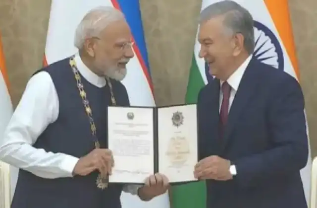 Uzbekistan conferred state Honor