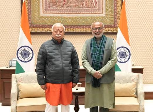 RSS Chief Mohan Bhagwat Breaks