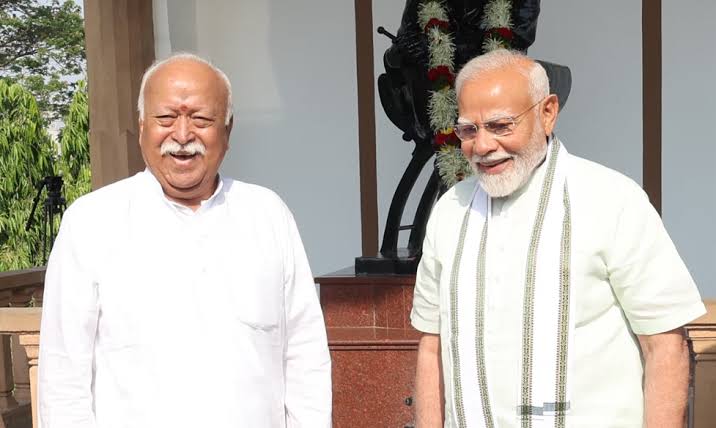 RSS Chief Mohan Bhagwat Breaks