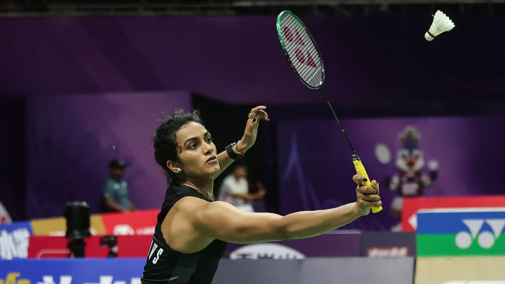 PV Sindhu was eliminated