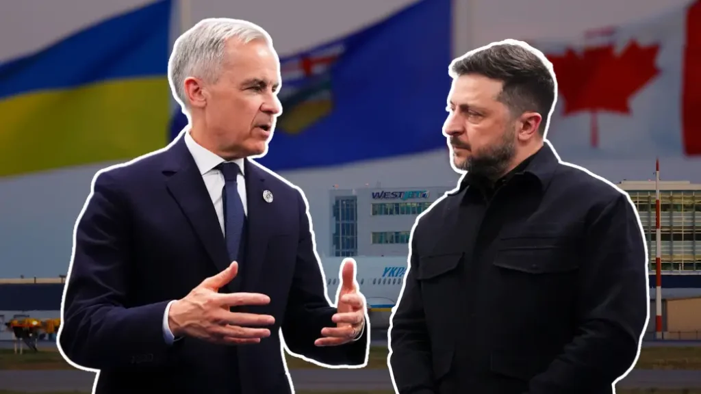 Zelenskyy met Mark Carney