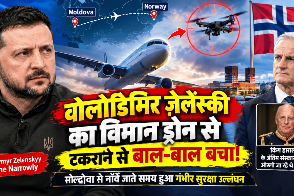 Volodymyr Zelenskyy plane narrowly