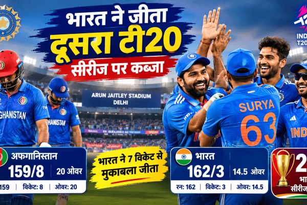 defeating Afghanistan by 7 wickets