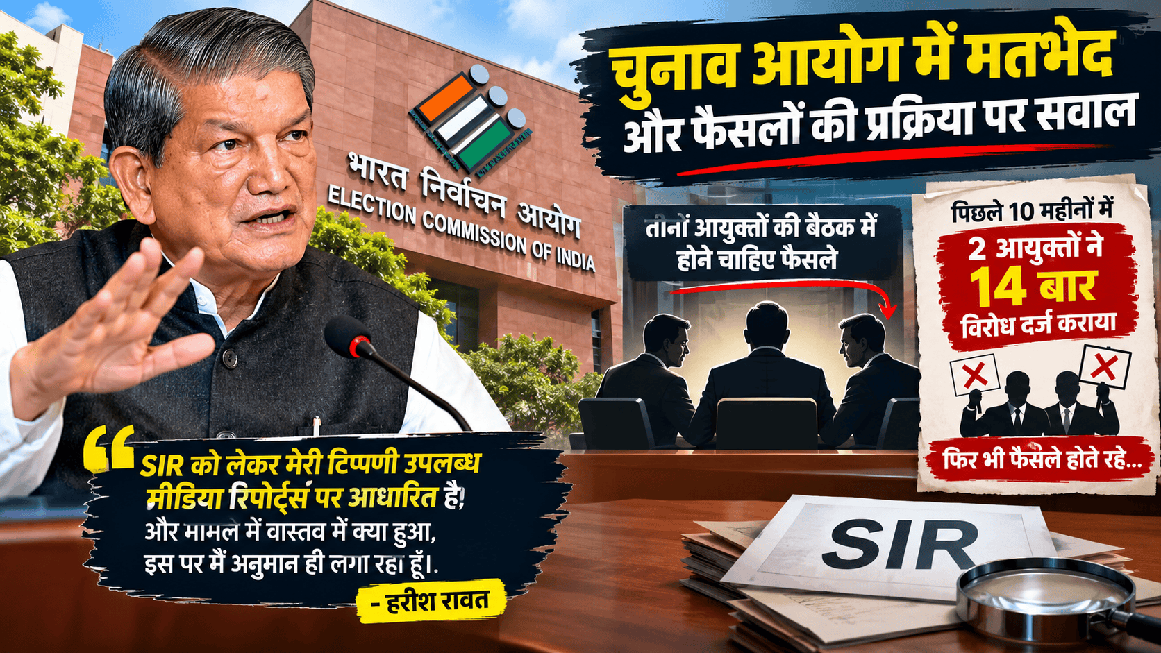 Differences the Election Commission