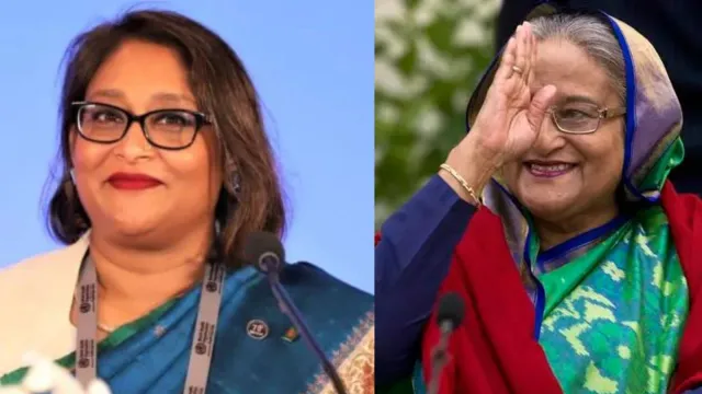 Sheikh Hasina daughter has resigned