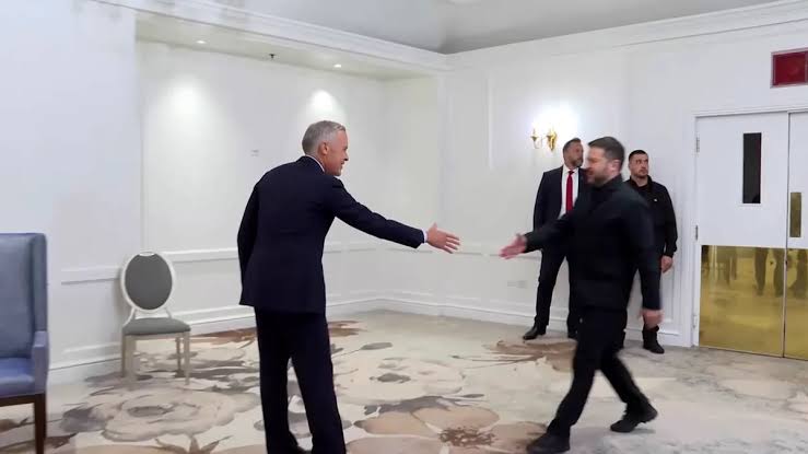 Zelenskyy met Mark Carney