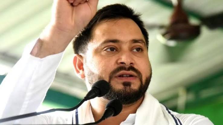 Tejashwi jibe at the Jamui incident
