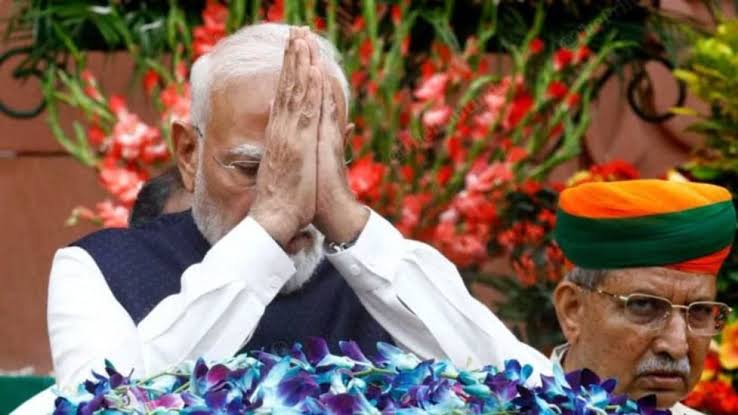 Modi interacted with Seva Yatris
