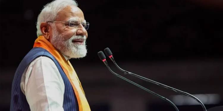 Modi interacted with Seva Yatris