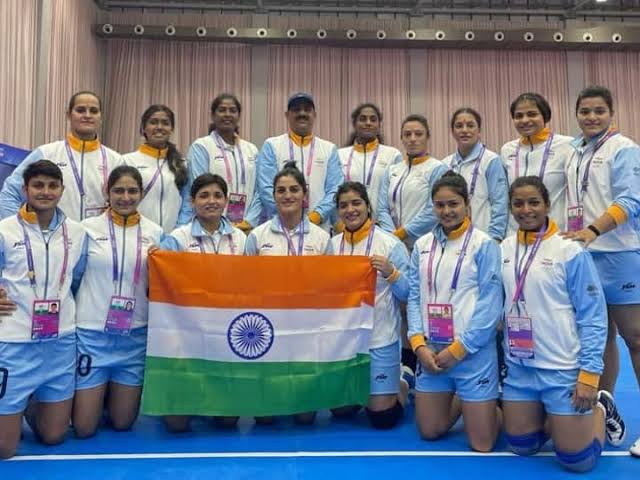 women won gold medal in kabaddi