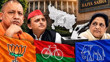 Elections for ten Rajya Sabha seats