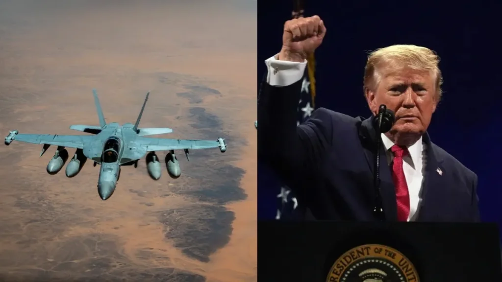 Airstrikes were carried out on IRGC